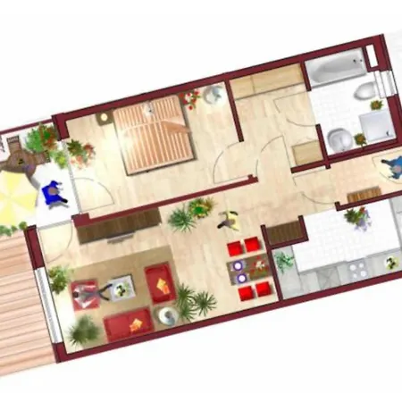 Apartmán Exklusive Familienappartments Zugspitze Garmisch-Partenkirchen